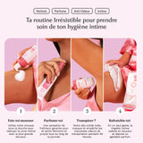 Lingettes toilette Intime au Sweet Litchi x120 - lot de 4