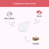 Lait en spray parfumé au Sweet Litchi - la Délicieuse