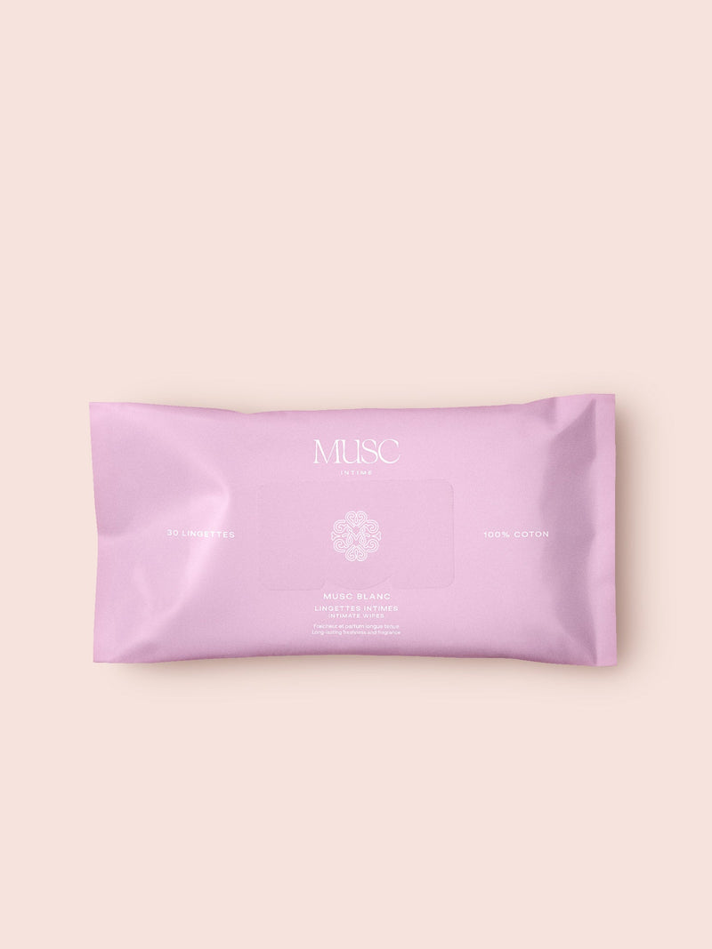 Musc Blanc - Lingettes Intimes