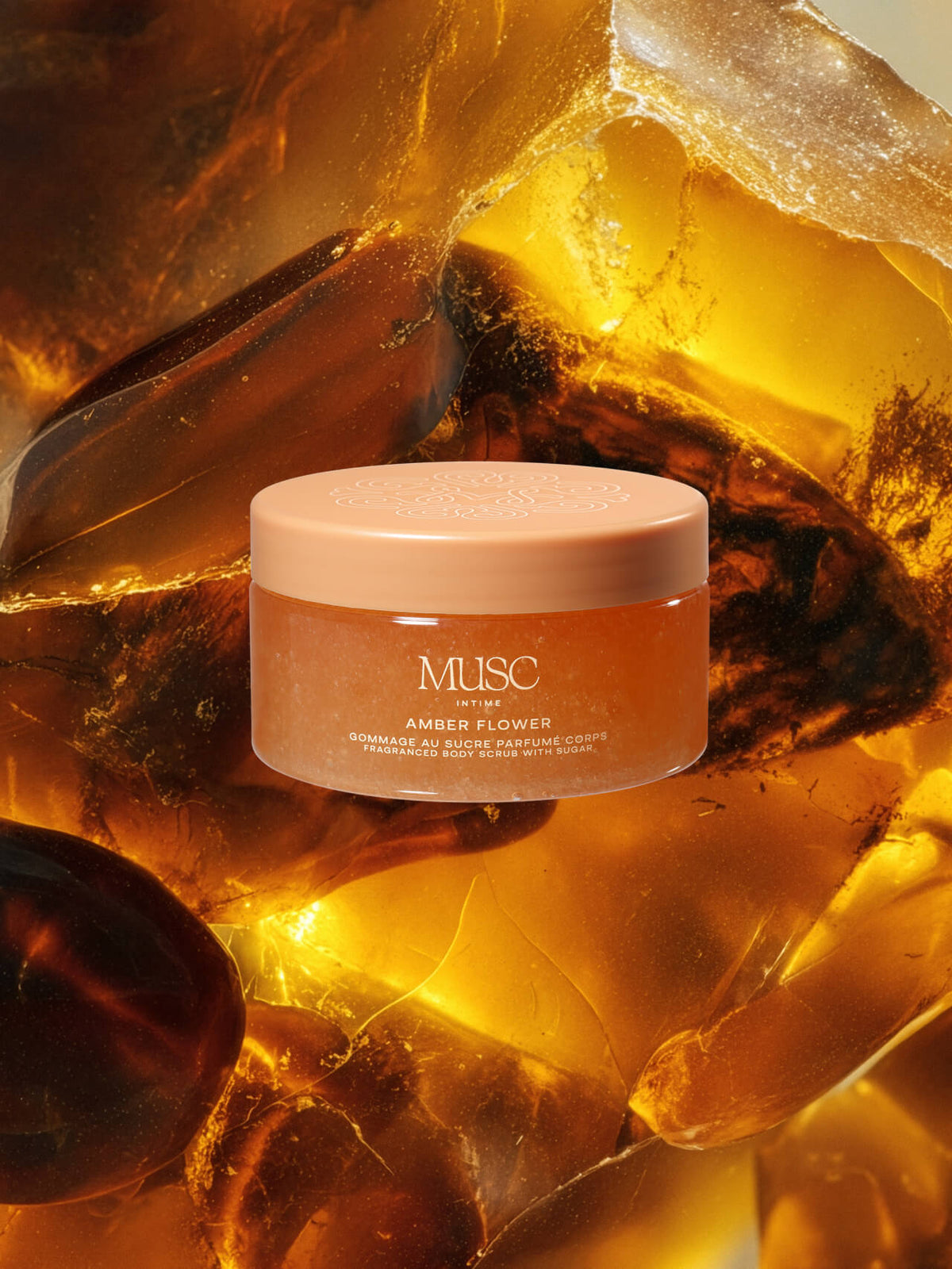Amber Flower - Gommage au Sucre Parfumé Corps