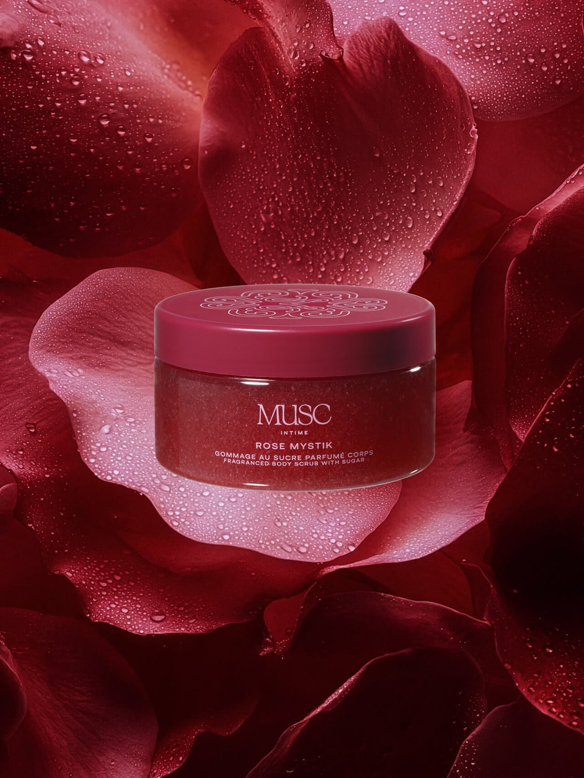 Rose Mystik - Gommage au Sucre Parfumé Corps