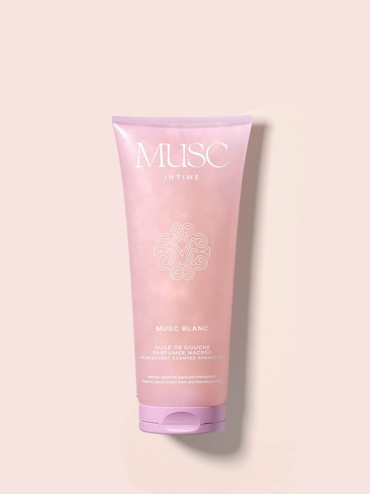 Musc Blanc - Huile de Douche Parfumée Nacrée