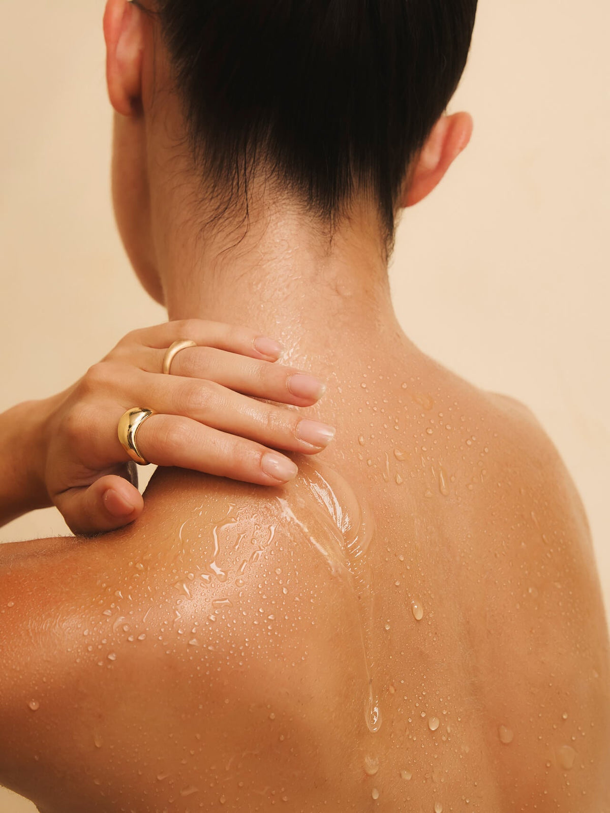Musc Blanc - Huile de Douche Parfumée Nacrée