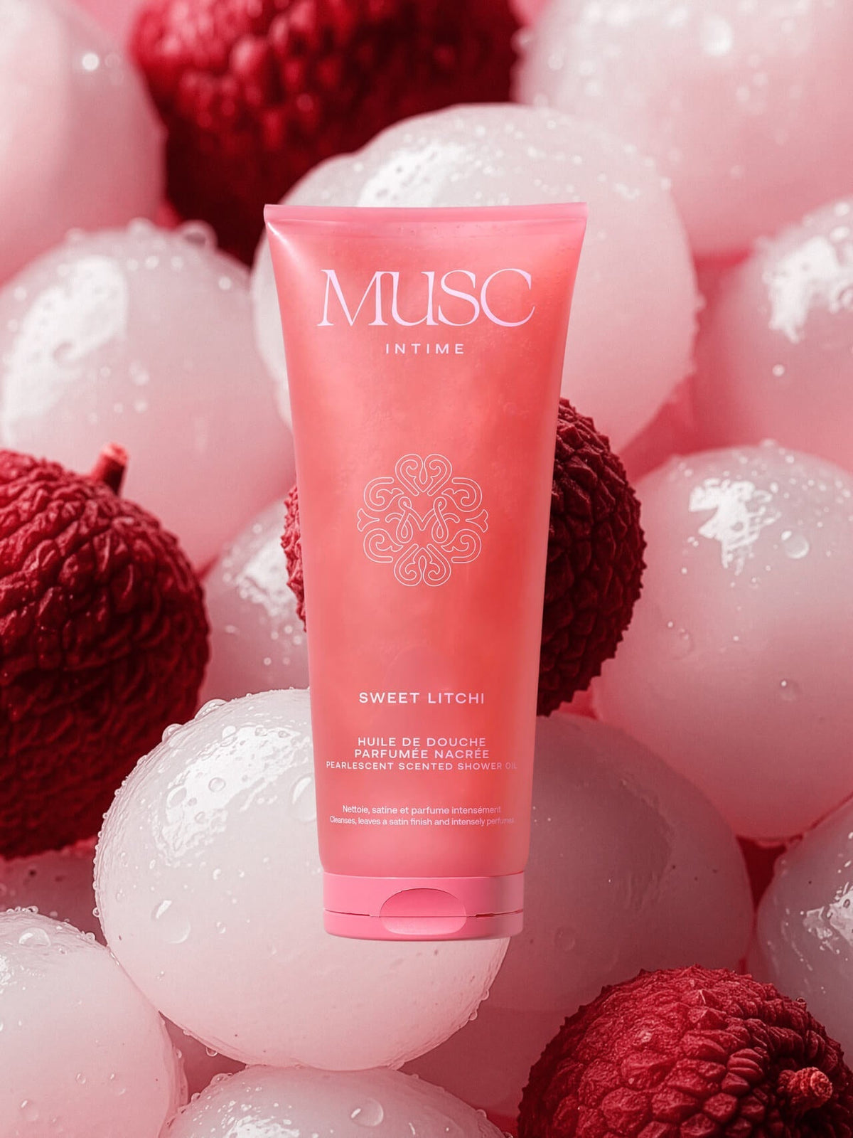 Sweet Litchi - Huile de Douche Parfumée Nacrée