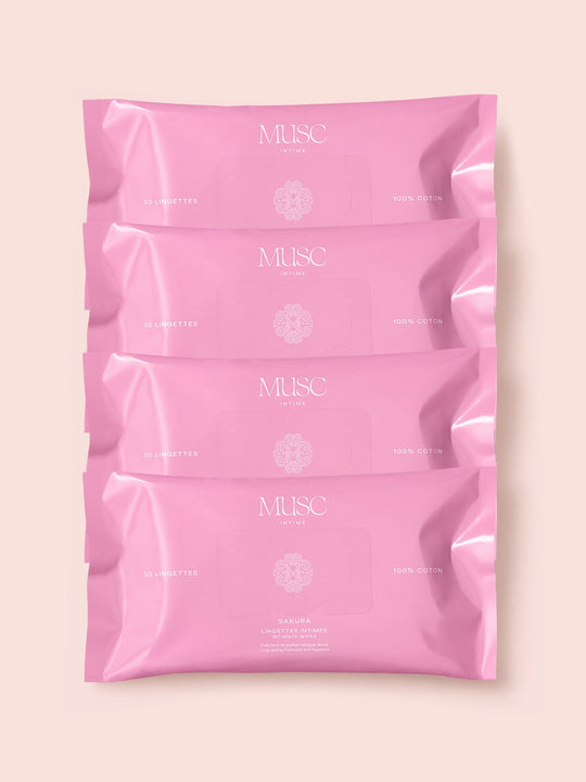 Le Lot de Lingettes Intimes - Sakura